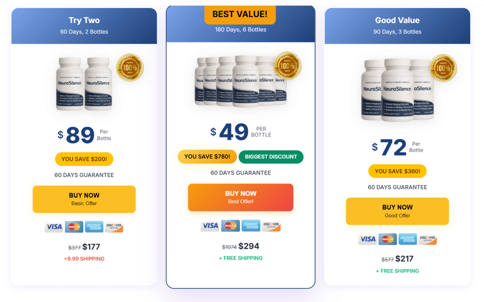 NeuroSilence discount